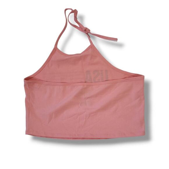 IML Isaac Morris USA pink patriotic women's Halter tank top - xl - Picture 4 of 6